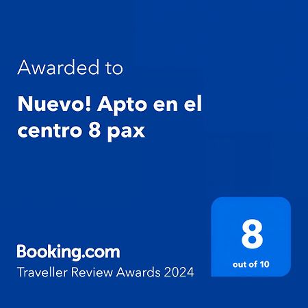 Nuevo! Pisazo En El Centro Para 8 Personas Santander Exteriör bild